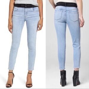 BlankNYC The Great Jones, Two-Tone Color Block, High Rise Skinny Jeans, Size 25